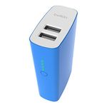 Belkin 4,000 mAh Power Bank, Dual USB Portable Charger, Battery Pack for Apple iPhone, iPad, iPod, Samsung Galaxy and Universal Smartphones/Tablets - Blue