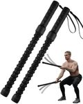 2PCS Weighted Ropeless Battle Ropes, Heave Duty Home Gym cordless Battle Rope for Advanced Fitness Training, Portable Arm Exerciser Ropes for Strength Building, Durable Core Strength Arm Muscle Builder Ropes