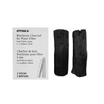 Binchotan Charcoal from Kishu, Japan - Water Purifying Sticks for Great-Tasting Water, 2 Sticks - Each Stick Filters 1-2 Gallons of Water