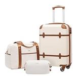 Coolife Luggage Set 3 Piece Suitcas
