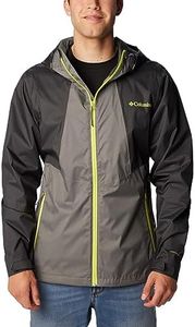Columbia Inner Limits Jacket, Giacca Impermeabile Uomo, City Grey/Shark, Taglia M