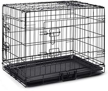 36" Pet Dog Cage Collapsible Metal Crate Kennel Portable Puppy Cat Rabbit House