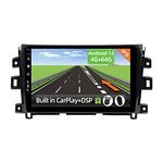 YUNTX [4GB+64GB] Android 12 2 Din Car Stereo Fit for Nissan NAVARA NP300 (2015-2018)-[Built-in CarPlay/Android Auto/DSP/GPS]-IPS 2.5D 10.1”Touchscreen-Camera+MIC-DAB/360 Camera/Bluetooth 5.0