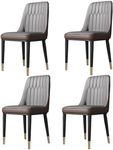 Dining Chairs Set of 4, PU Leather 