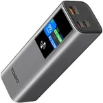 TOZO PB5 Portable Power Bank, 27,000mAh 3-Port Portable Charger with 140W Output, Smart Digital Display, Fast Charging Power Bank Compatible with iPhone 16/15/14/13 Series, Samsung, MacBook, AirPods