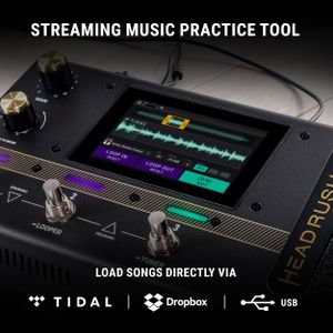 HeadRush Flex Prime Multi-Effects Guitar Pedal – Versatile FX Processor