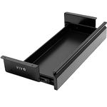 VIVO 22 inch Under Desk Mounted Sliding Pull-out Drawer without Shell for Office Desk, Storage Organizer for Sit Stand Workstation, Black, DESK-AC03A-22B