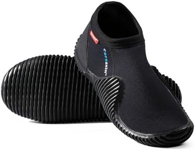 Coreskin Neoprene Dive Boots 3mm with Anti-Slip Rubber Sole Versatile Water Sports Boots, Scuba Diving, Snorkeling, Kayaking, Wakeboarding, Beach Sports 1 Pair (PP-USM14W15001)