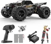 DEERC 9309E 1/16 All Terrain Fast RC Car 40KPH,4WD Electric Off-Road Monster Truck,2.4Ghz High Speed Remote Control Car,Waterproof Monster Truck with 2 Batteries for Kids Adults