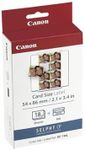 Canon KC-18IL Selphy Color Ink Plus Sticker Paper Set, 18 Sheets, 54 x 86 mm