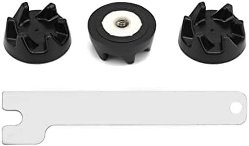 QWORK 3X Acoplador de Licuadora 9704230, Mezclador de Goma del Acoplador del Engranaje Embrague con Herramienta de Eliminación, Compatible con Kitchenaid KSB52, KSB5, 5KSB52, 5KSB5