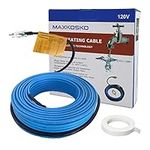 MAXKOSKO Water Pipe Heat Tape for Pipe Freeze Protection, Self-Regulating Heating Cable for Metal and Plastic Home Pipes, Energy-Saving Water Pipe Heat Cable Keeps Water Flowing at -40°F, 6Ft. 120V