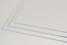 Perspex 750mm x 1000mm Clear Acrylic Plastic Sheet - 2mm, 3mm, 4mm Thicknesses (4mm Thick)