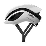 ABUS GameChanger Racing Bike Helmet - Aerodynamic Cycling Helmet with Optimal Ventilation for Men and Women - Movistar 2020, Polar White, Size M