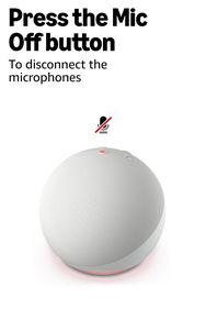 Echo Dot Smart Speaker with Alexa – Charcoal, Wi-Fi & Bluetooth