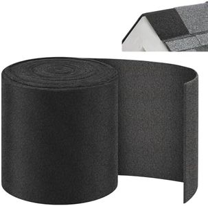 Ridge Exhaust Vent Mesh 32.8' L x 9.8" W （Nail Not Included）Atticdefense Ridge Vent Mesh Roll Ridge Vents for Roofs, Activated Carbon Filter Cotton with Strong Adsorption & Breathability