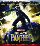 Black Panther UHD 4K + 3D BD + BD