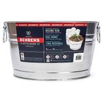 Behrens 0GS Galvanized Steel Round Tub, 5 gallon