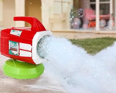 Bubble Foam Machine for Parties & Bath Fun - Portable Powerful Foam Maker with Rechargeable Battery for Outdoor & Indoor Play - Perfect for Kids Gift, Birthday,Ages 3 4 5 6 7 8 9 10 11 and Up