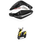 XZRTZ 7/8 inch Motorcycle Hand Guard Kit Light LED Handle Bar Protector Cover Handguards Dirt Bike Hand Guards with DRL Running Light LED DRL Turn Signal Compatible With NTORQ