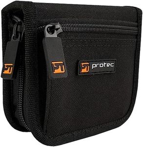 Pro Tec A212ZIP Triple Tuba Mouthpiece Pouch with Zipper Closure