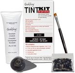 Godefroy Tint Kit New Eyebrow and Beard color for Professionals - 20 Applications (Jet Black)