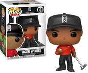 Funko Pop! Golf #01 Tiger Woods Vinyl Figure (Red Shirt)