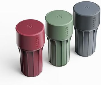 Staze Preserve Vacuum Sealed Storage Jars (148ml) | Herb Storage & Food Storage Container with Protection - (VISTA TRIO)