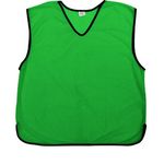 Sterling Sports® 10 X Training Bibs Sports Mesh Bibs Football Soccer Rugby Sports Bibs Function Party Outdoor Kids Junior Youth and Adult Sizes (Senior Mens(XL to XXL), Green)