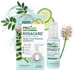 PROcure Rosacare Gel, 2 oz, Medicated skincare treats redness; Hyalurnoic Acid, redness reducing Licorice & instant redness reduction CC cream. Suitable for Rosacea Sufferers