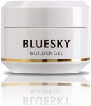 BLUESKY Builder Gel 15 ml, Clear, Gel Builder for Nails, Nail Strengthener, Nail Extensions, Professional, Salon and Home Use, Requires Curing Under LED UV Nail Lamp