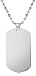 Dog Tag Necklace for Men Stainless 