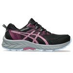 ASICS Women's Gel-Venture 9 Running Shoes, 7, Black/Soft Berry