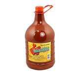 Valentina Mexican Hot Chile Sauce Spices Picante Salsa Seasoning Salt Spice Mix Made From Chili Peppers Perfect For Chips Fast Foods Lunch Snacks or More 4 Liters (1.1 Gallon)