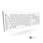 Macally Full Size USB Wired Keyboar