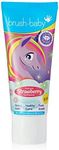 brush-baby Natural Strawberry Flavoured Unicorn Toothpaste (3+ Years) 50ml Tube