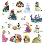 RoomMates RMK3278SCS Disney Princess Dream Big Peel and Stick Wall Decals