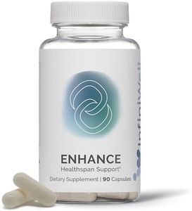 InfiniWell Enhance - Healthy Aging, Longevity Supplement with Trimethylglycine (TMG)- Encourage Cellular Renewal & Mitochondrial Health - Help Promote Healthspan & Epigenetic Aging (90 Capsules)