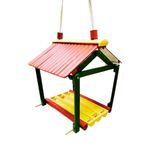 Bird Feeder | by Areva Farms | Hanging House | Hanging for Balcony Grill | Perfect for Balcony, Garden, or Outdoor Use (Set of 1)