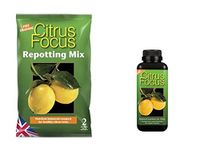 Citrus Focus repotting Mix 2 Litre Bag & Citrus Focus 300ml Feed