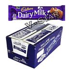 Original CADBURY Dairy Milk Chocolate Standard BAR 48 x 45g Full Box Fresh Stock