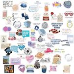 200PCS Singer Stickers, Pop Vinyl W