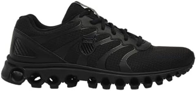 K-Swiss Men's Tubes 200 Training Shoe, Black/Black/Black, 7 M