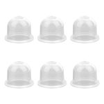 6pcs Primer Bulb Replacements, Fuel Primer Bulb/Ball Compatible with Homelite Ryobi Poulan Craftsman Zama Walbro Carburetor Primer Bulb Pump for Blower Brush Trimmer Cutter Gas