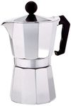 Primula TES-3306 Espresso Maker 6cup Alum, Aluminum