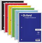 Oxford Spiral Notebook 6 Pack, Bulk