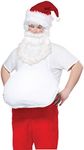 California Costumes Men's Santa Belly, White, One Size