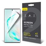 Olixar for Samsung Galaxy Note 10 Plus Screen Protector Film - Anti-Scratch, Bubble Free, HD Clear Clarity TPU Flexible Film Full Coverage Case Friendly - Easy Application - Clear