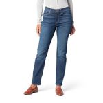Signature by Levi Strauss & Co. Gold Label womens Curvy Totally Shaping Straight Jeans (Standard and Plus)