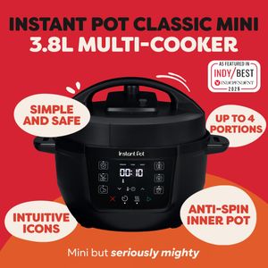 Instant Pot 7-in-1 Multicooker, 3.8L – Pressure Cooker & Slow Cooker